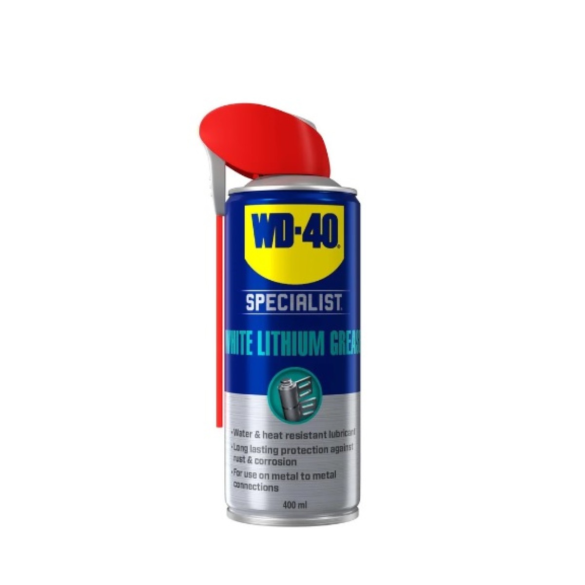 WD-40 Σπρέι λευκού γράσου λιθίου 400ml