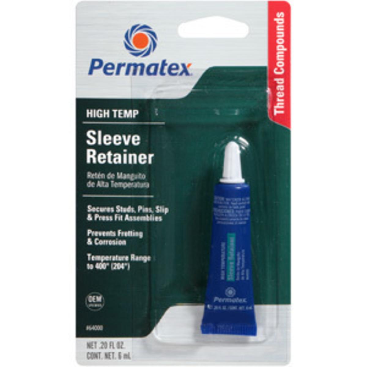 Permatex Ασφαλιστικό Υψηλών Θερμοκρασιών 6ml / 64000