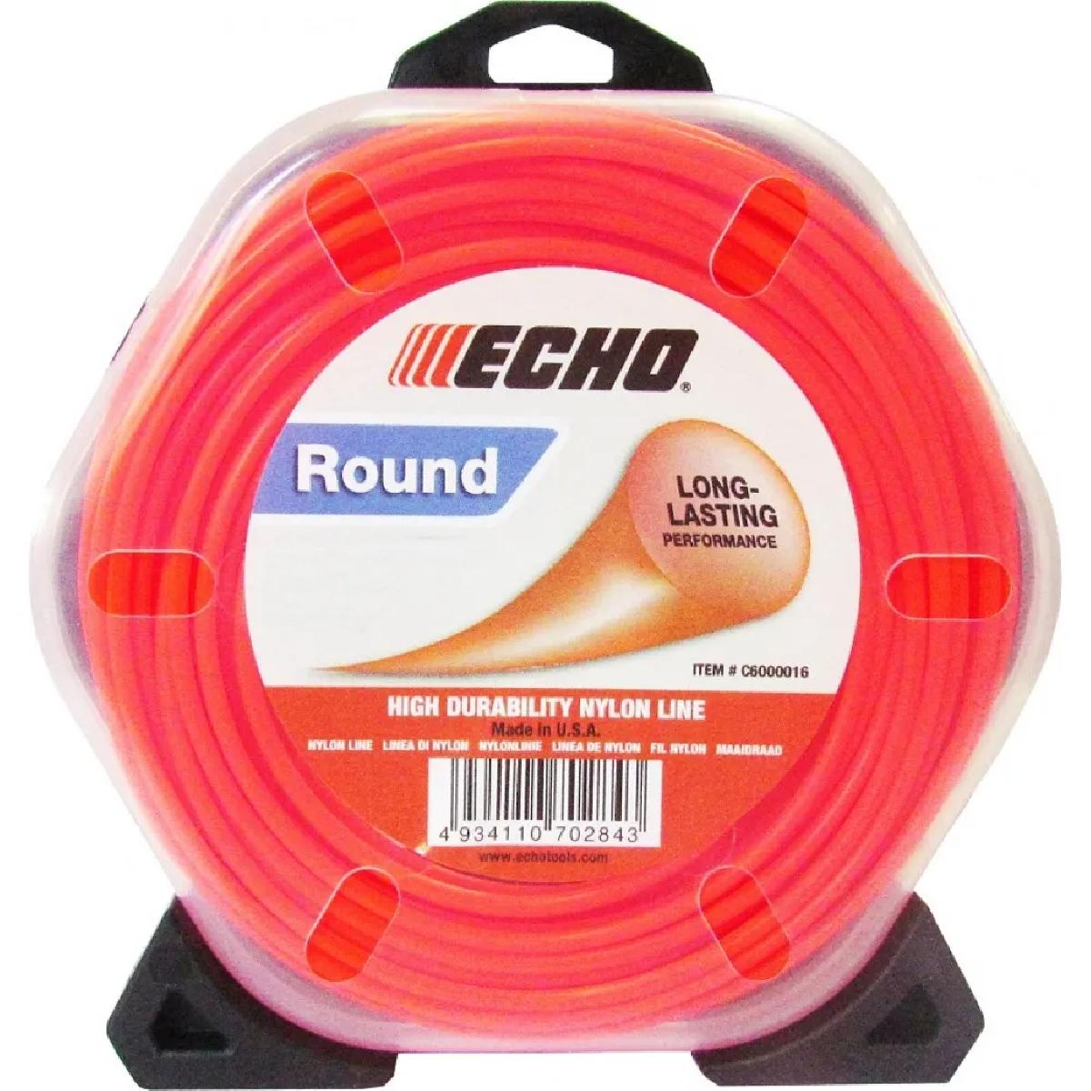 Μεσινέζα ECHO ROUND πορτοκαλί στρογγυλή 3.5mm x 41m