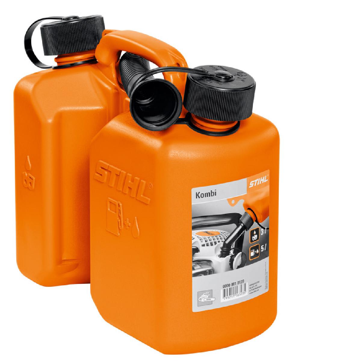 STIHL Διπλό μπιτόνι πορτοκαλί, 3l/1,5l