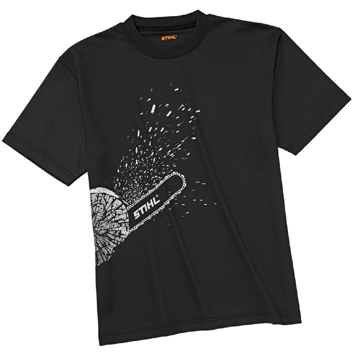 STIHL DYNAMIC Mag Cool T-shirt, μαύρο L