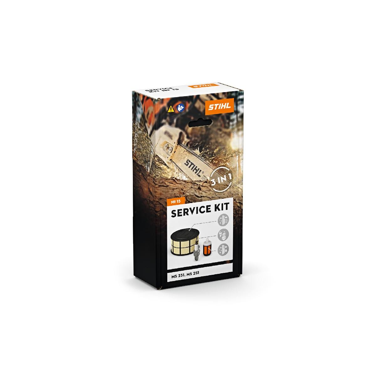 STIHL Service Kit 15 για αλυσοπρίονα βενζίνης MS 231 και MS 251