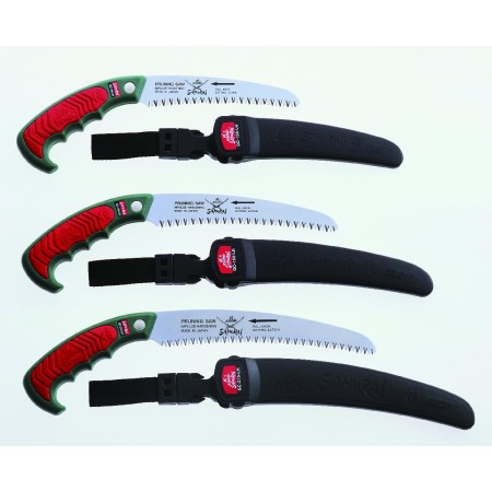 Χειροπρίονο Samurai με Κυρτή Λάμα Τριπλής Οδόντωσης 330mm & Θήκη