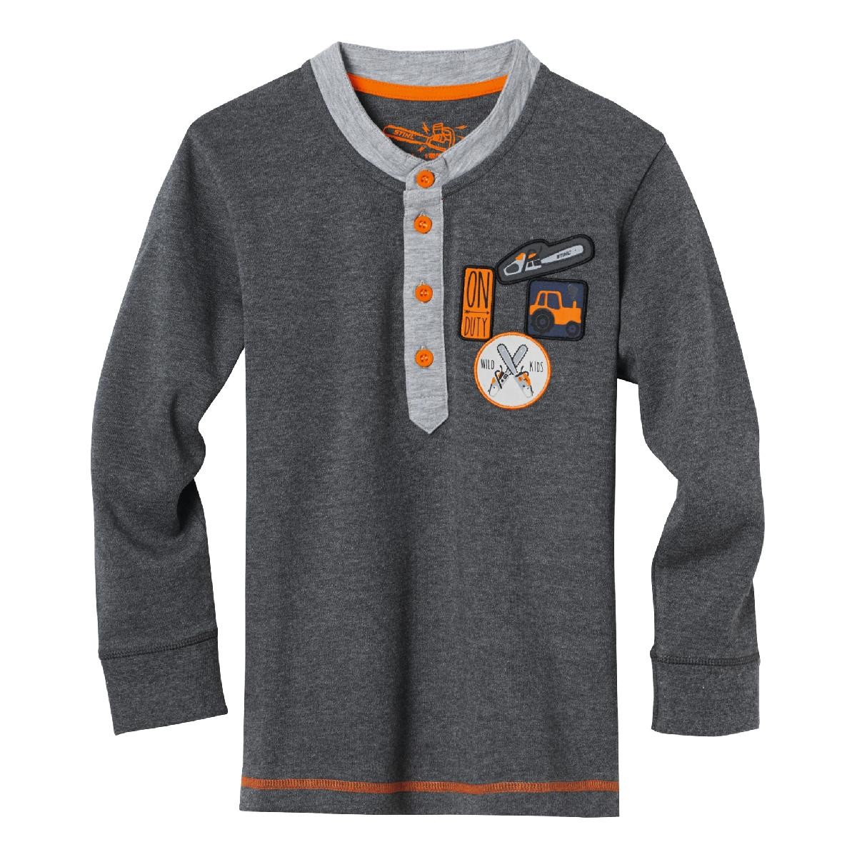 Stihl Μπλούζα για αγόρι γκρι, 98-104