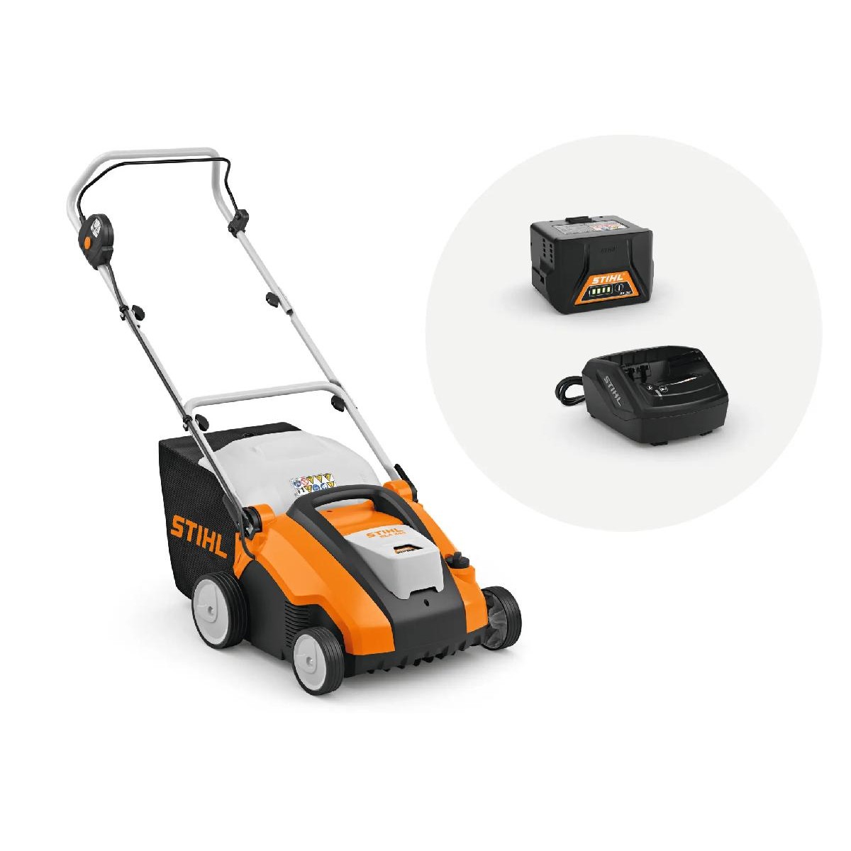 Stihl Εξαερωτής γκαζόν Επαν/νος RLA 240 SET AK30 AL101