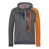 Stihl Φούτερ με κουκούλα SZ M Πορτοκαλί/Μαύρο
