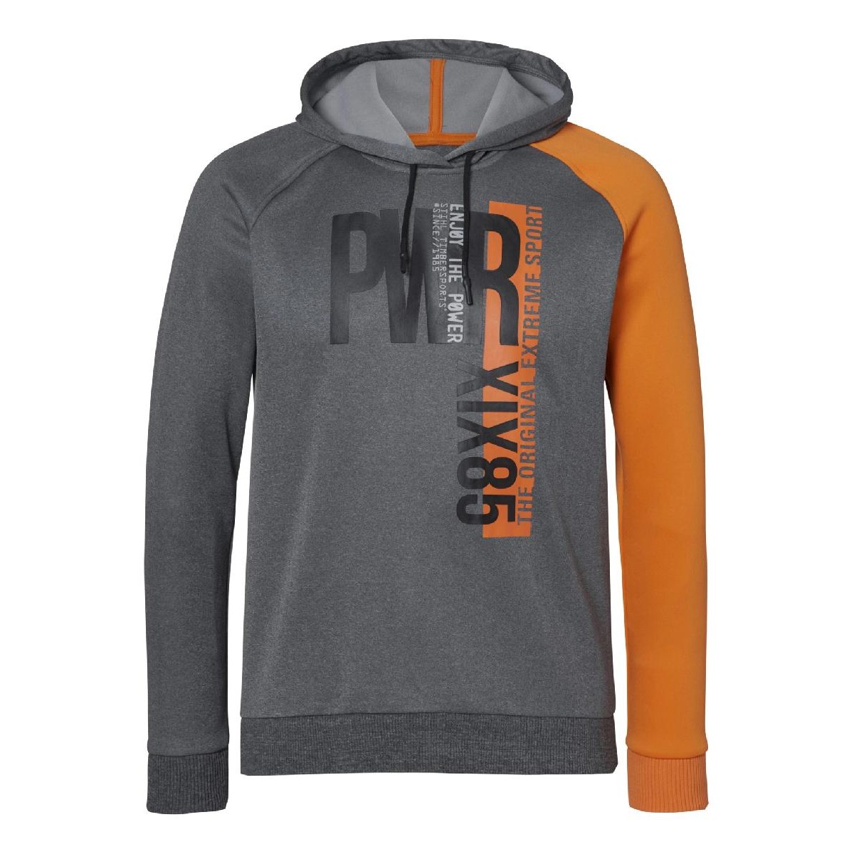 Stihl Φούτερ με κουκούλα SZ S Πορτοκαλί/Μαύρο