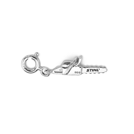 Stihl Chainsaw keychain, silver