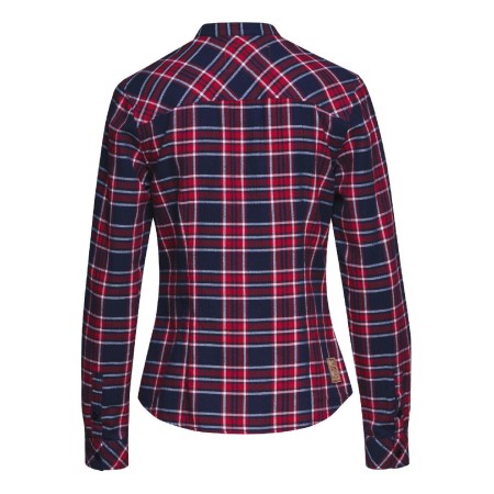 Stihl Women's Shirt Red/Blue, L