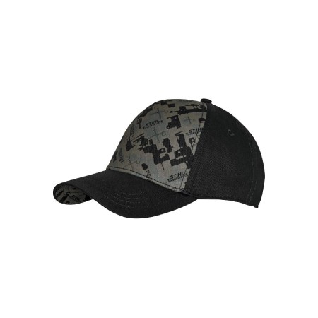 Stihl Cap PATTERN TIMBERSPORTS Black