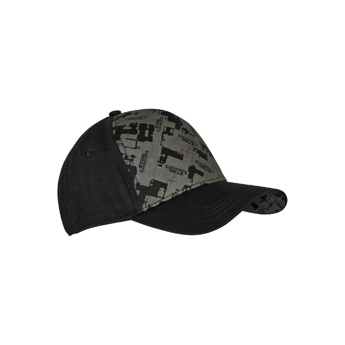 Stihl Cap PATTERN TIMBERSPORTS Black