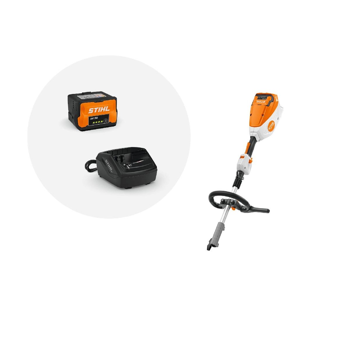 Stihl Επαναφορτιζόμενο KMA 80.0 R AK 30 AL 101