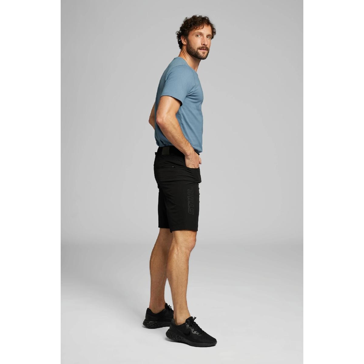 Stihl Shorts PERFORMANCE Μαύρο, S