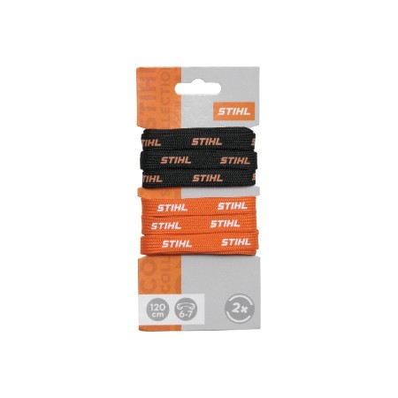 Stihl Boot laces Set of 2 STIHL Black