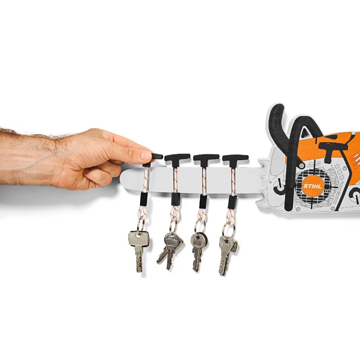Stihl Chainsaw key hanger with magnet