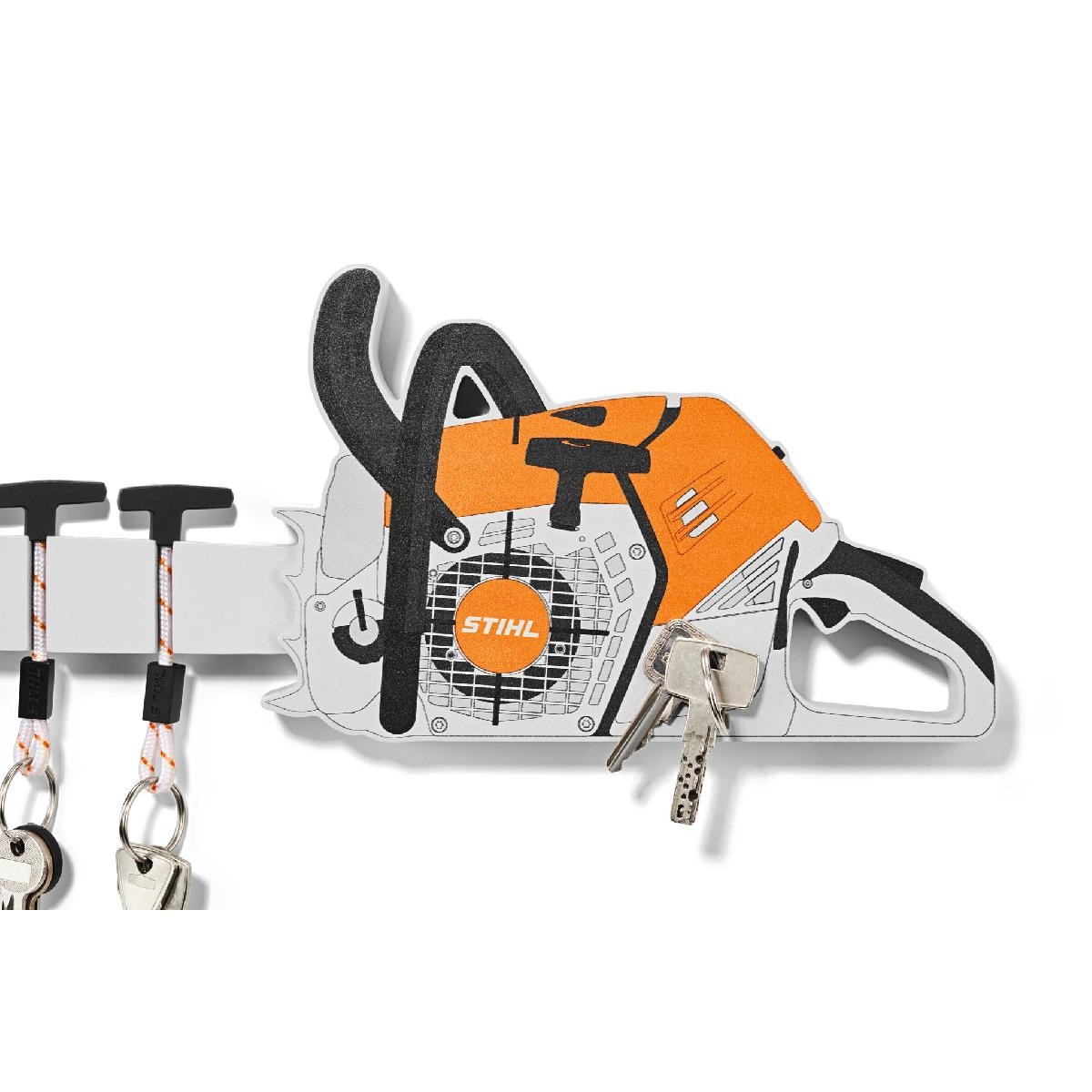 Stihl Chainsaw key hanger with magnet