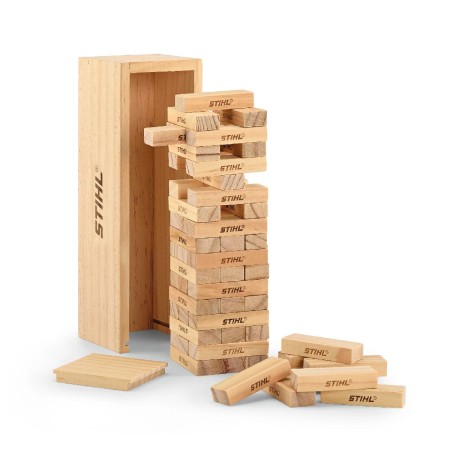 Stihl Wooden tower, toy