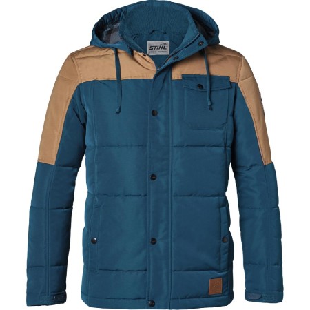 Stihl Brown/petrol jacket, M