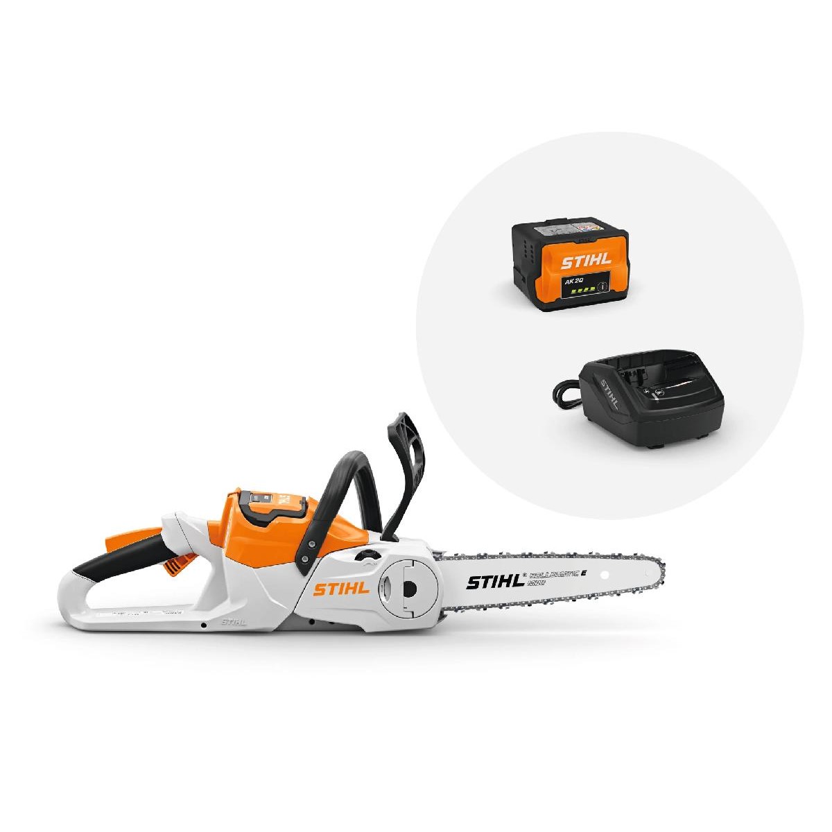 Stihl Aλυσοπρίονο επ/νο MSA 60.0 C-B SET AK 20-AL 101