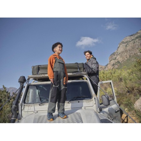 Stihl Bib overalls SZ 98-104 KIDS Green