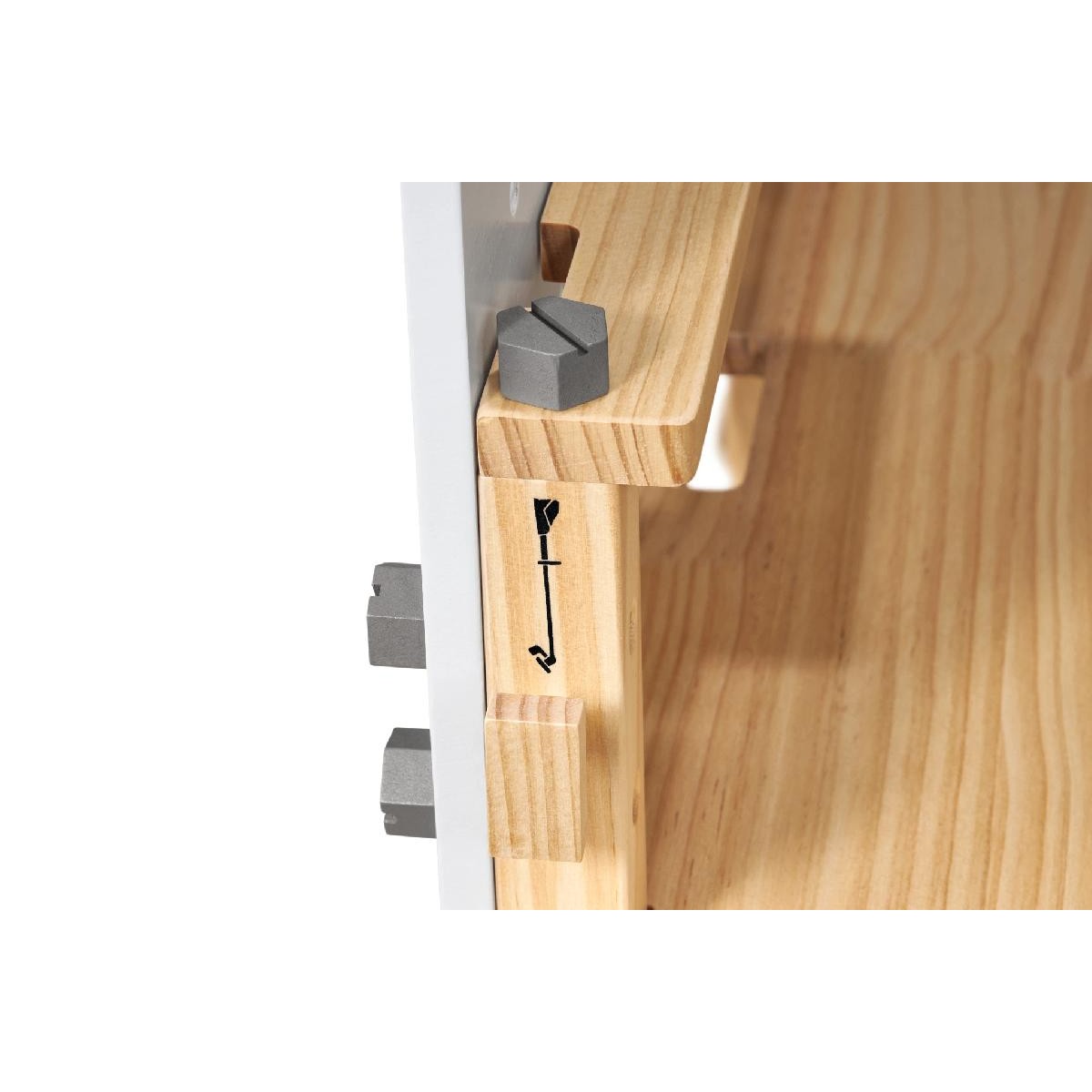 Stihl Workbench for kids, made of wood