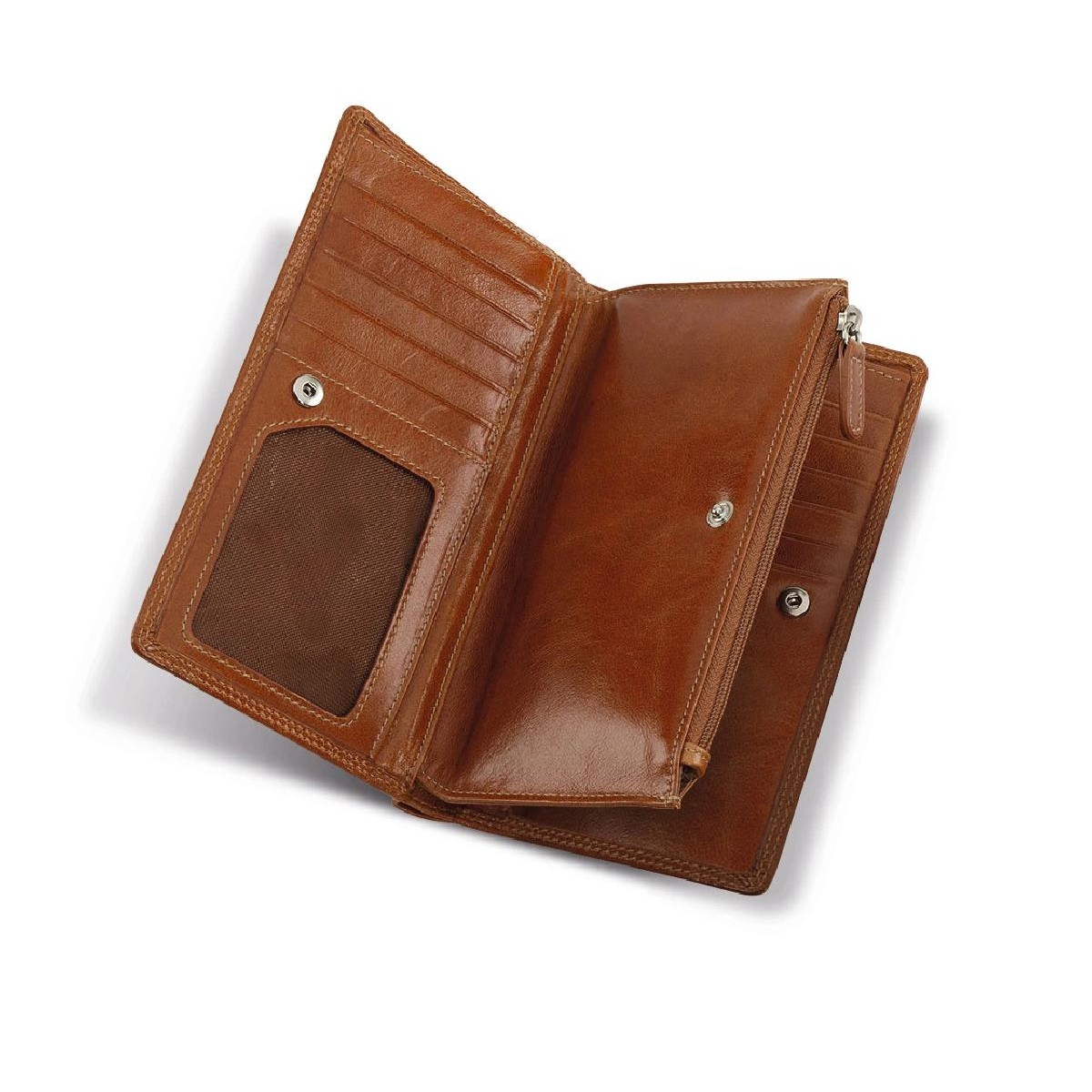 Stihl Women's wallet, cognac color