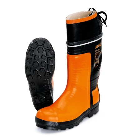 Stihl Special orange wellies, No. 48