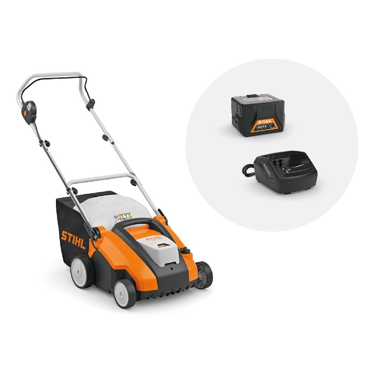 Stihl Εξαερωτής γκαζόν Επαν/νος RLA 240 SET AK30 AL101