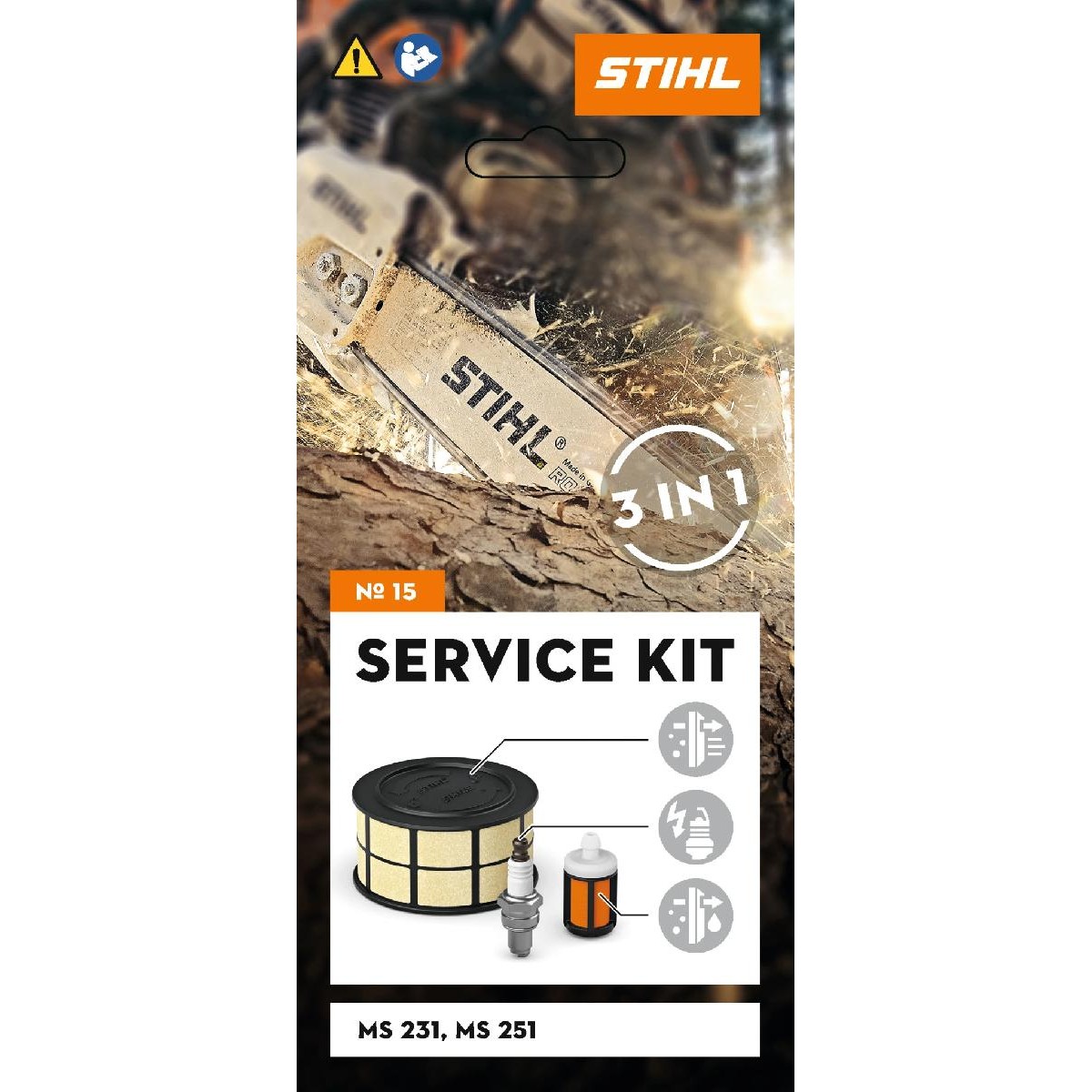 Stihl Service kit 15 (MS 231,MS 251)