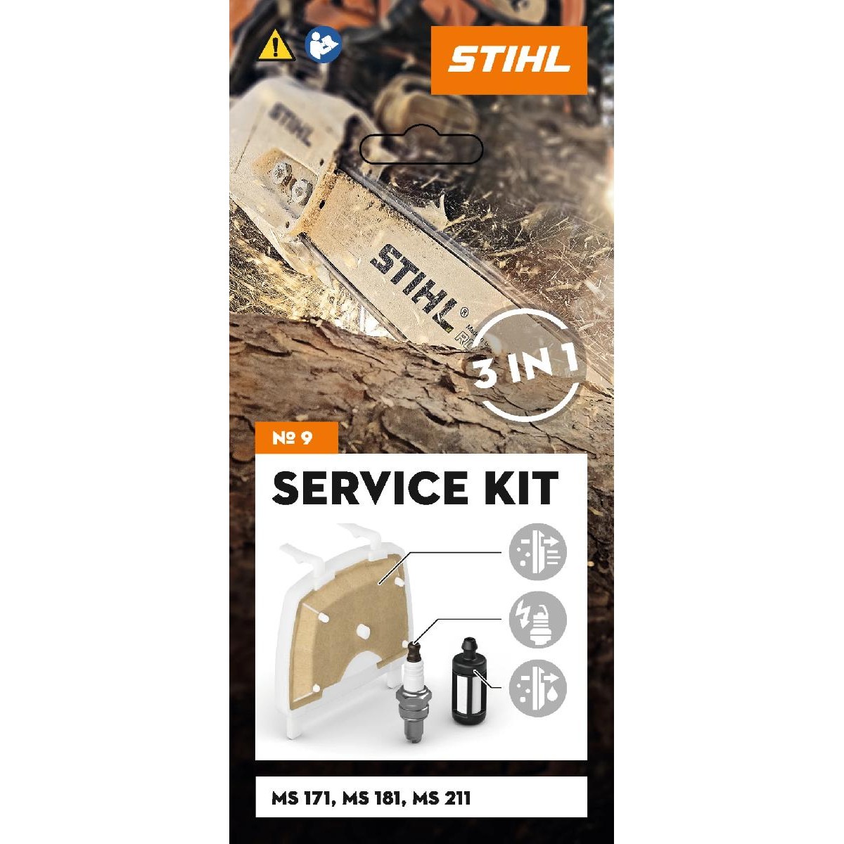 Stihl Servicing kit 9 (MS 171,MS 181,MS 211)