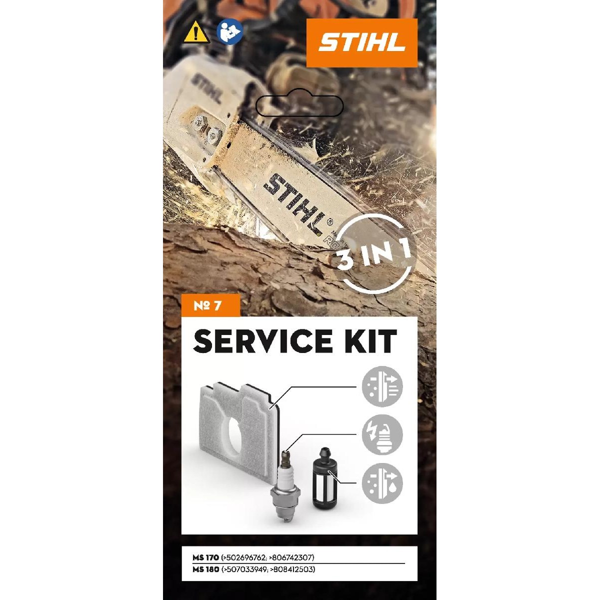 Stihl Servicing kit 7 (MS 170,MS 180)