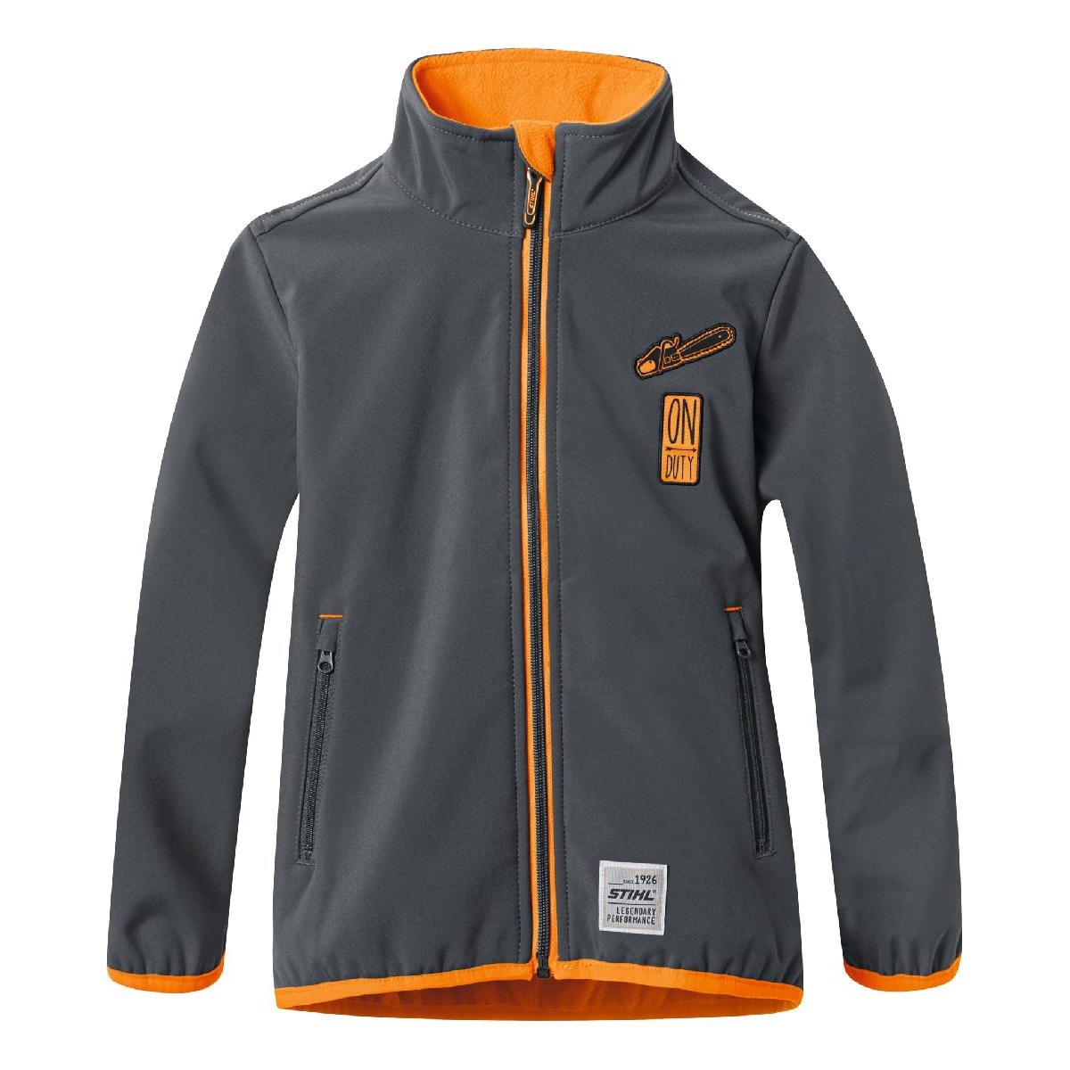 Stihl Παιδική ζακέτα softshell γκρι, 110-116