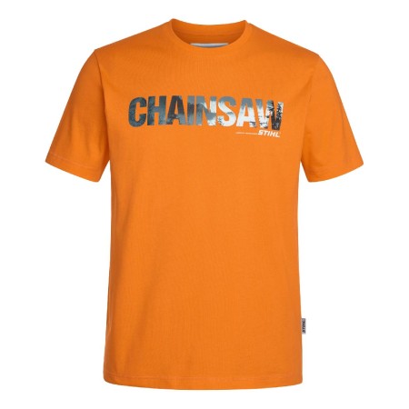 Stihl 'Chainsaw' T-shirt, orange, L