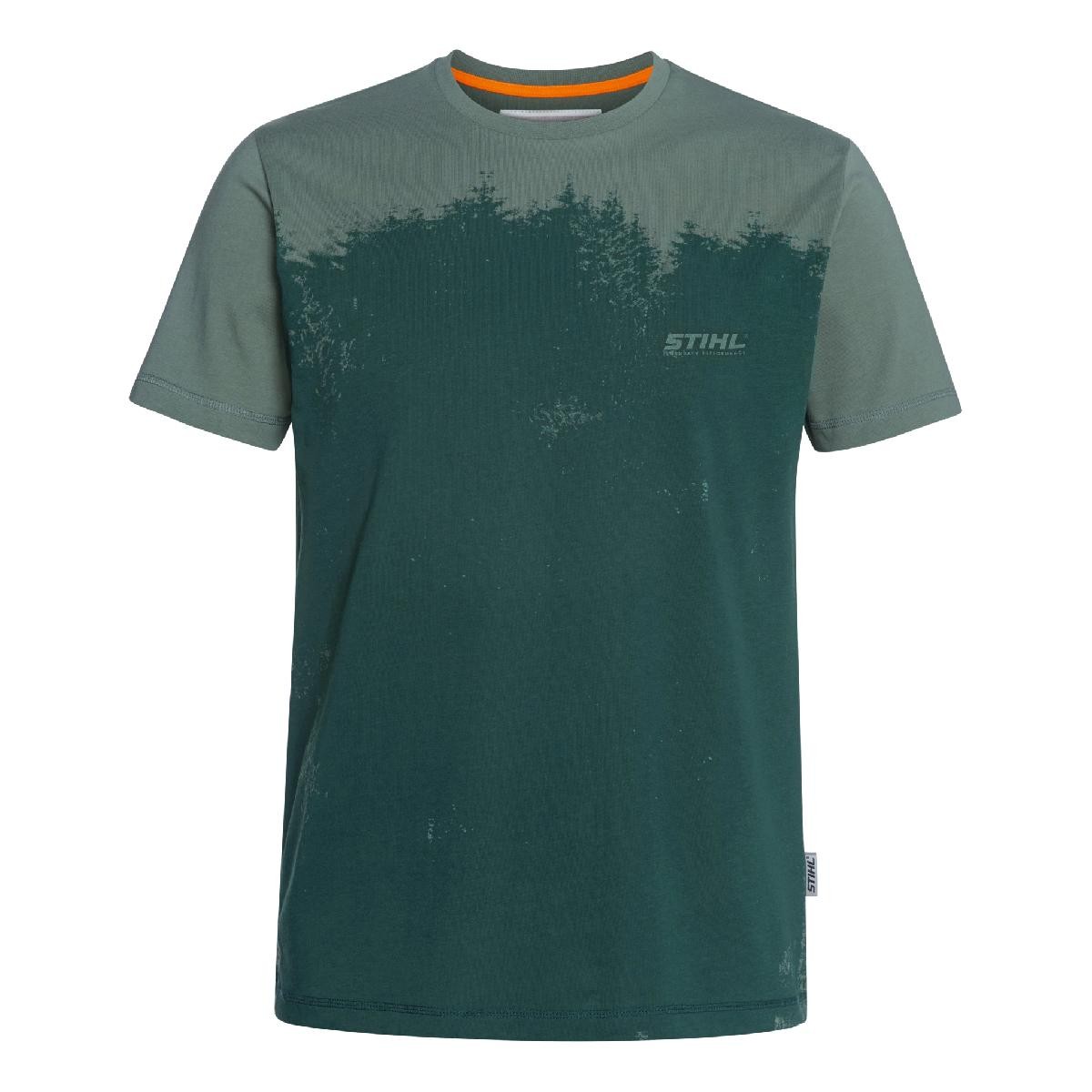 Stihl T-shirt 'forest', πράσινο, S