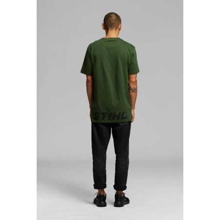 Stihl T-shirt SZ S LOGO BACK Green