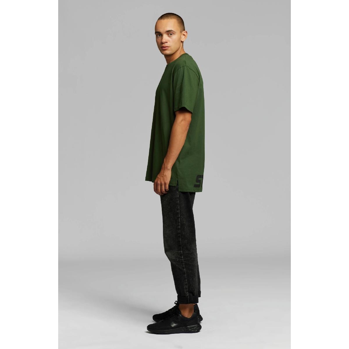 Stihl T-shirt SZ S LOGO BACK Green