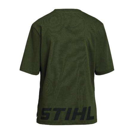 Stihl T-shirt SZ S Women LOGO BACK Green