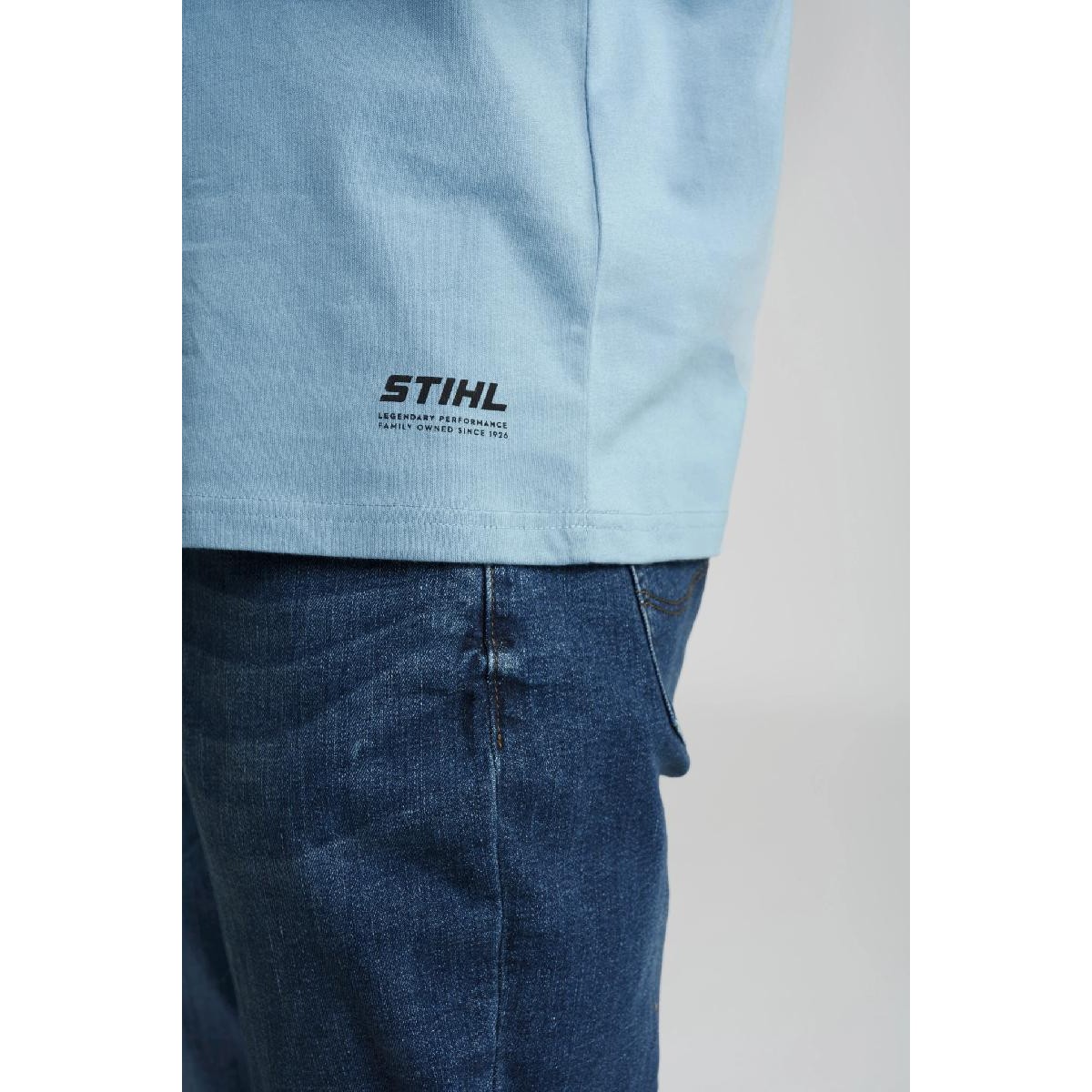 Stihl T-shirt SZ S SUSTAINABLE BASIC Blue