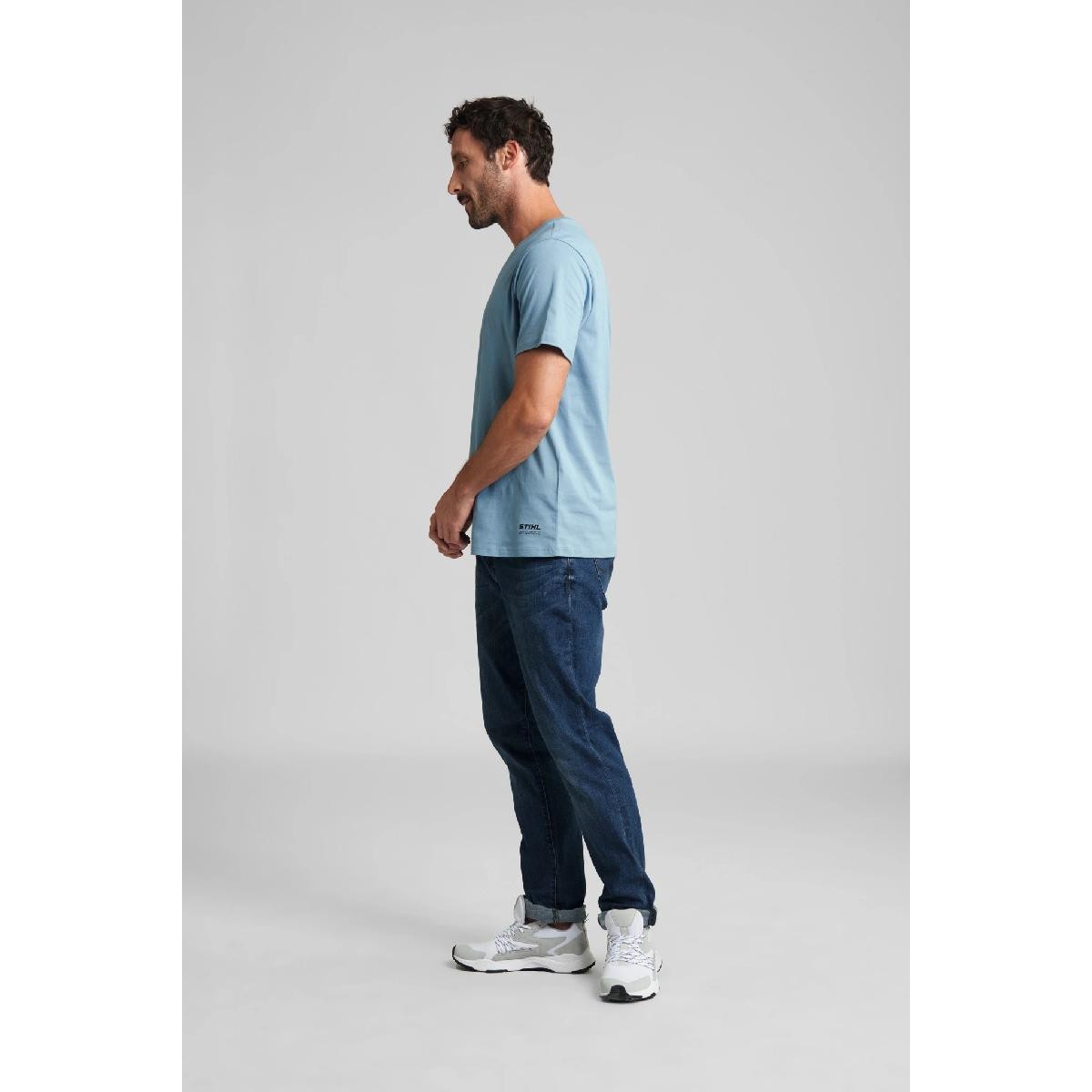 Stihl T-shirt SZ L SUSTAINABLE BASIC Blue