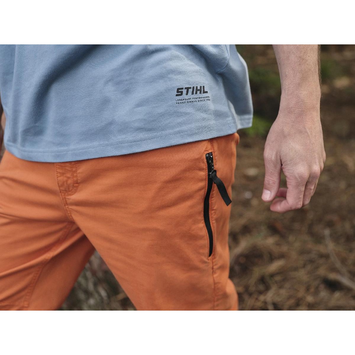 Stihl T-shirt SZ M SUSTAINABLE BASIC Blue