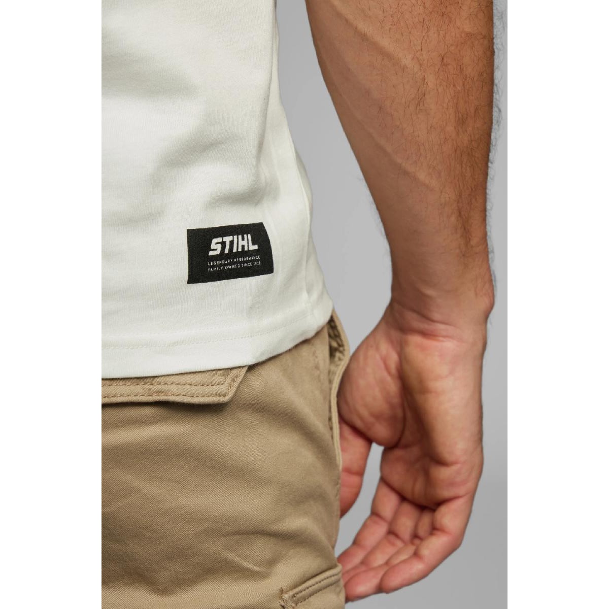 Stihl SUSTAINABLE ICON T-shirt White, L