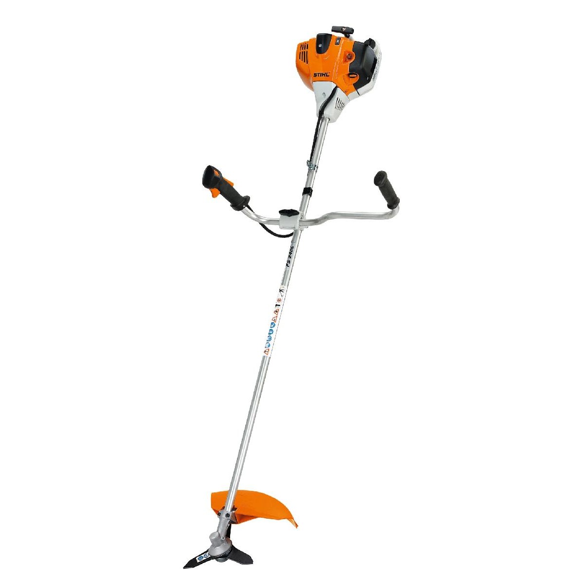 Stihl Θαμνοκοπτικό FS 240 C-E με 2ο ΚΟΠΤΙΚΟ ΕΞΑΡΤΗΜΑ