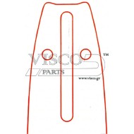 Visco 08 PO-50SR Λάμα Με Γρανάζι 8″-20 3/8″LP-050-1.3-34 Οδηγοί