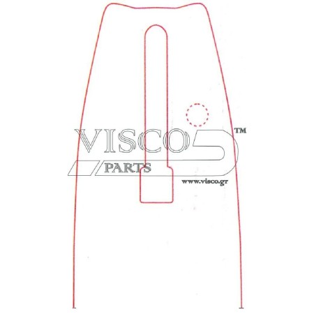 Visco 18 HX-50TH Λάμα Με Γρανάζι 18″-45EK. 325″-050-1.3- 72 Οδηγοί