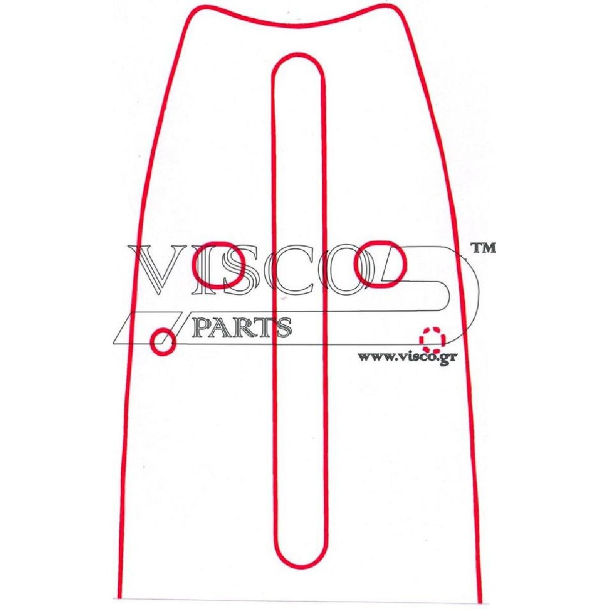 Visco HV 16-58ER Λάμα Με Γρανάζι 3/8″-058-1.5 60 Οδηγοί