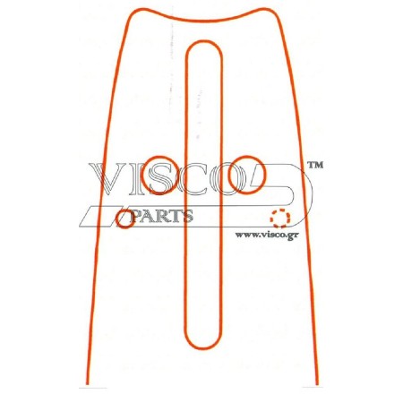 Visco POH 18-50WH Λάμα Με Γρανάζι 325″-050-1.3 72 Οδηγοί