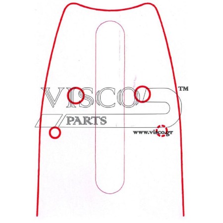 Visco QR 20-63WH Λάμα Με Γρανάζι 20″-50 325″-063-1.6- 81 Οδηγοί